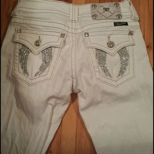 Miss me white jeans